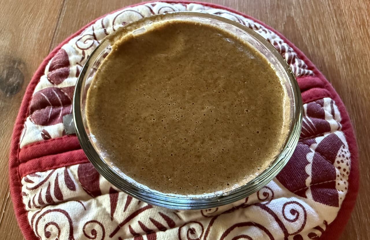 A bowl of freshly made Jamaican Jerk Sauce Marinade